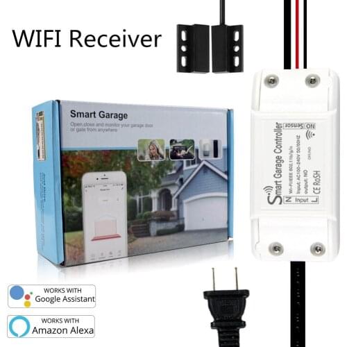 Mobile Control Wifi Rf Converter for Garage Gate Beninca Doorhan Transmitter 300-868Mhz for 41brands of remote control