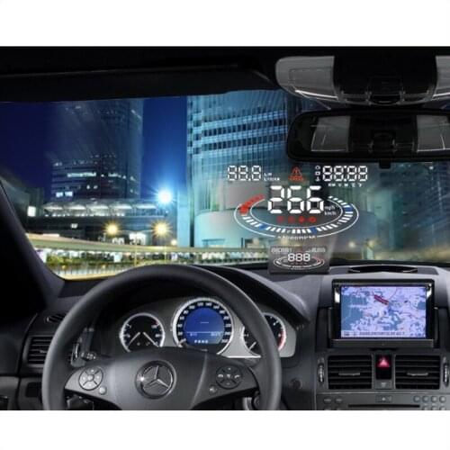 Car HUD Head Up Display For Honda Accord / Civic 2015 2016 Safe Driving Screen Projector Refkecting Windshield
