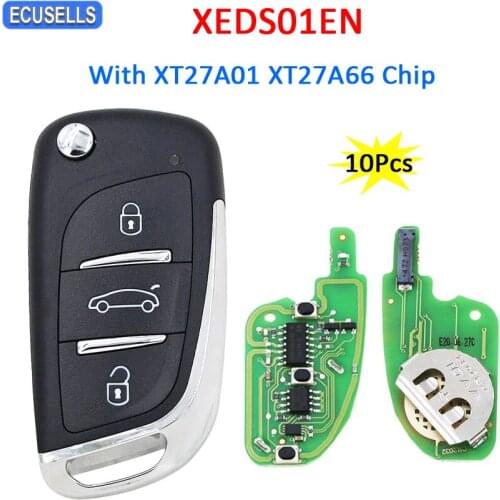 10Pcs/Lot Xhorse XEDS01EN VVDI Super Remote with XT27A01 XT27A66 Chip Work for VVDI2 / VVDI MINI Key Tool / VVDI Key Tool Max