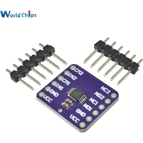 TS5A23157 Double SPDT Analog Switch Module Development Board CJMCU-23157 1.65V to 5.5V 10Ohm TS5A23157 Switch Board