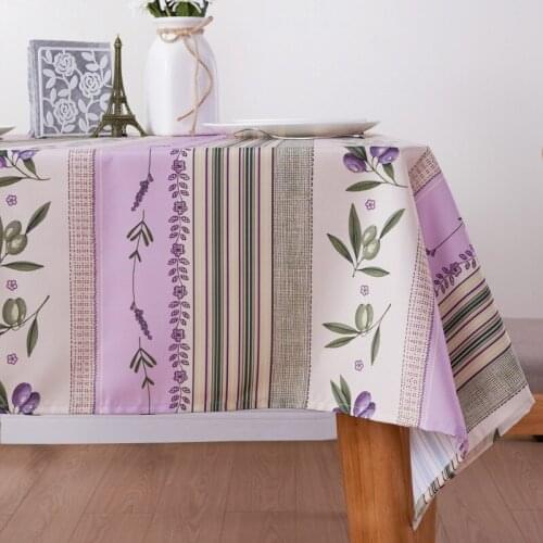 Y JIANG Waterproof Tablecloths