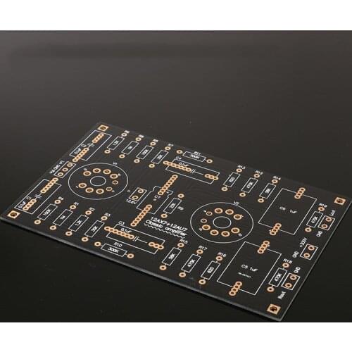 1PC Classic Circuit 12AX7 + 12AU7 Tube Preamplifier Preamp Board PCB