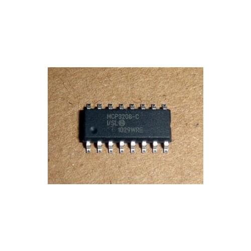10PCS/LOT MCP3208-C-I/SL MCP3208 MCP3208-C SOP-16