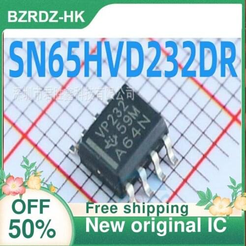 2-10PCS/lot SN65HVD232DR SN65HVD232D VP232 SOP8 New original IC
