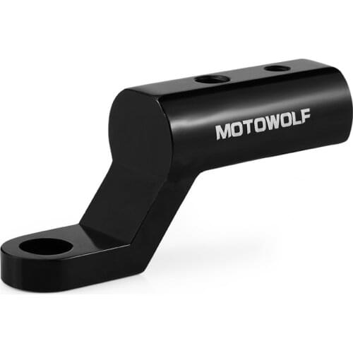 Aluminum Alloy Scooter Rear View Handlebar Motorcycle Mirror Mount Adapter