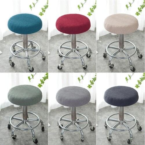 1/2Pc Square Make Up Chair Covers Dressing Table Stool Chair Slipcover for Bedroom Living Room Elastic Furniture Protector Cover