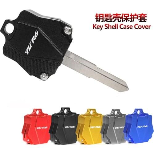 For Yamaha YZFR6 YZF R6 1999-2018 2017 2016 2015 2014 2013 2012 YZF-R6 Key Shell Case Covers CNC Motorcycle Key Shell Case Cover