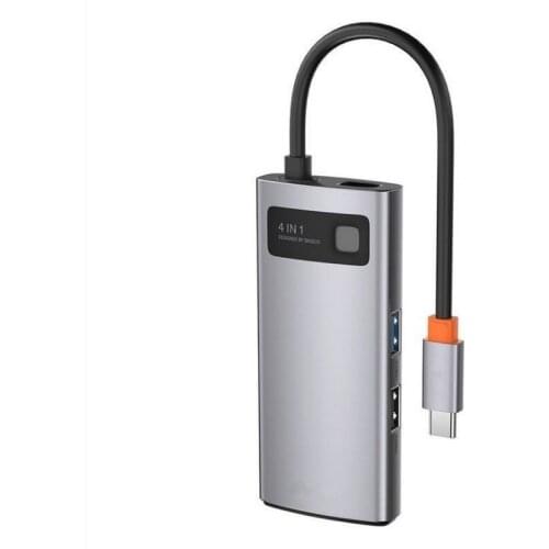 USB C HUB Multi-interface Docking Station HDMI-compatibe Adapter RJ45 Card Reader PD 100W Type-C For Macbook Pro Surface iPad