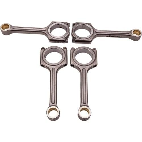 Forged 4340 Connecting Rod Conrod For Honda Fit for Jazz GK5 142.5mm Con rod Connect Rods Balanced Floating Piston Pin