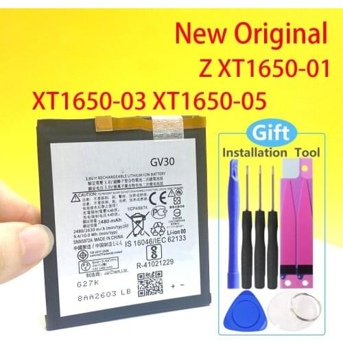 New Original Battery For Motorola Moto Z XT1650-01 XT1650-03 XT1650-05 2630mAh GV30 Phone