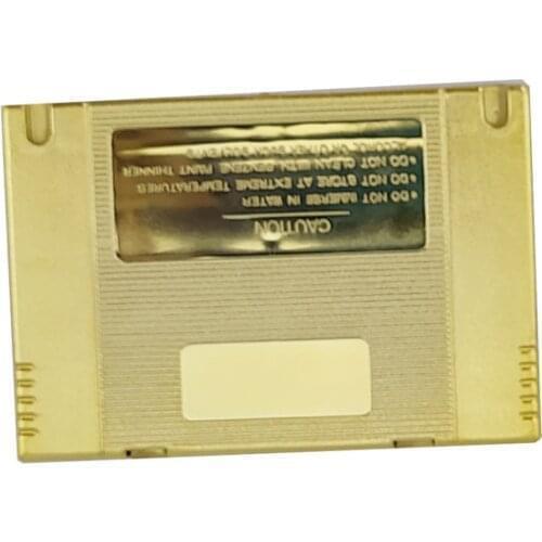 10pcs Gold-plated Game Ctridge Replacement Plastic Shell For SNES game Console card 16bit game card shell JP/EU Version