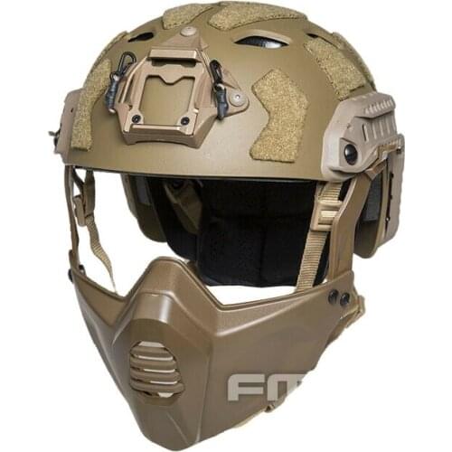 FMA TB1355 SF Mask Half Mask For Tactical Airsoft Fast Tactical SF Helmet
