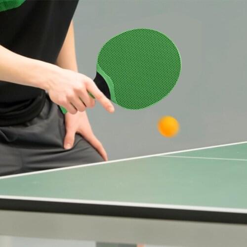 Rubber Table Tennis Racket Single Self-training Children‘s Table Tennis Racket Training Household Racket