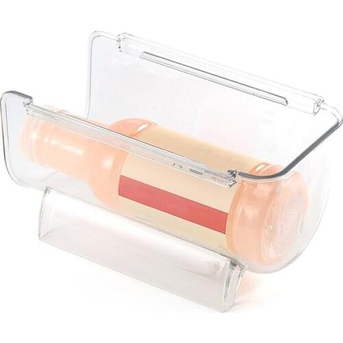 Refrigerator Organizer Kitchen Bottle Storage Rack Stackable Wine Holder Bottles Display Shelf Fridge Kitchen Organizer New