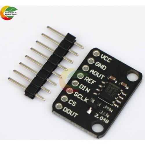 TLC5615C 10-Bit Voltage Output Digital To Analog DAC Converter Control Board SPI Serial Reset Module 5V Single Supply Operation
