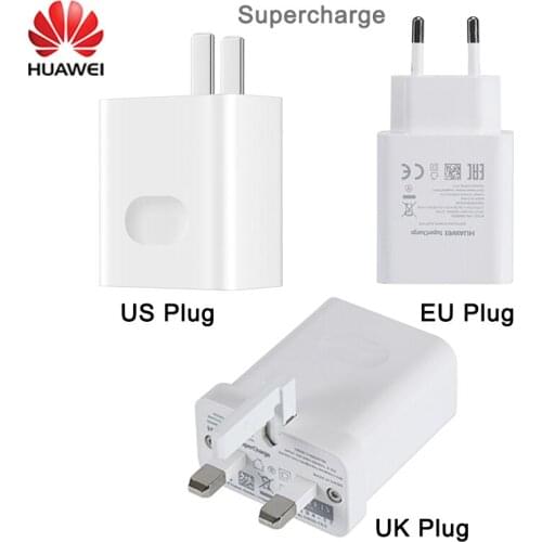 Original Huawei P40 P30 USB Supercharge Charger 5V 4.5A Plug Adapter 1M Type C Cable For P20 Honor 20 30 Mate 40 Nova 5T 5 Pro