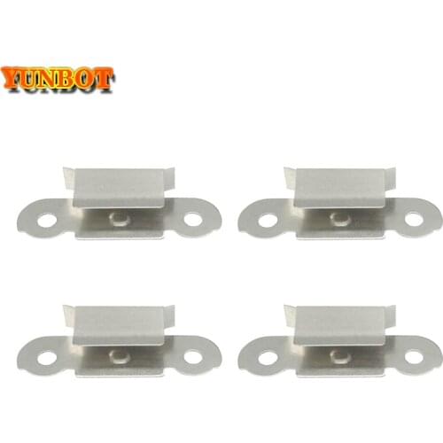 Stainless Steel Glass Heated Bed Clip 3D Printers Parts For UM3 UM2 Build Platform Glass Retainer Clamp 3d printer Accessories