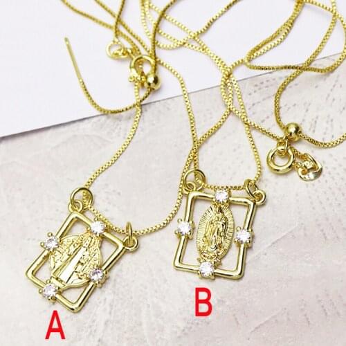 10 Strand Jesus Pendant necklace New design jewelry accessories for women necklace for women New design 8153