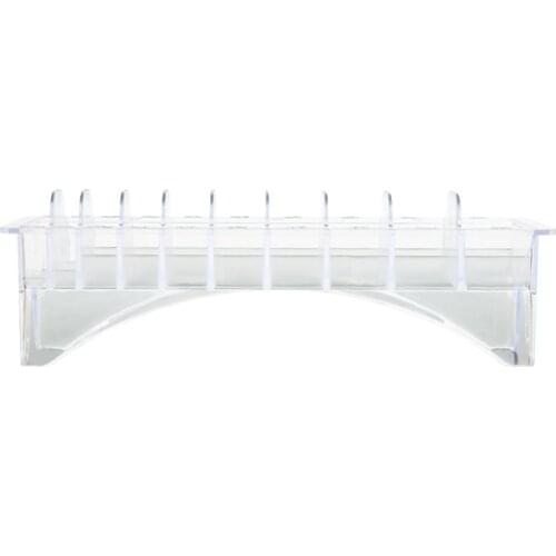 10 Grids Guide Limit Comb Storage Box Electric Hair Clipper Rack Organizer Case Barber Salon Hairdresser Tool Barber Tool