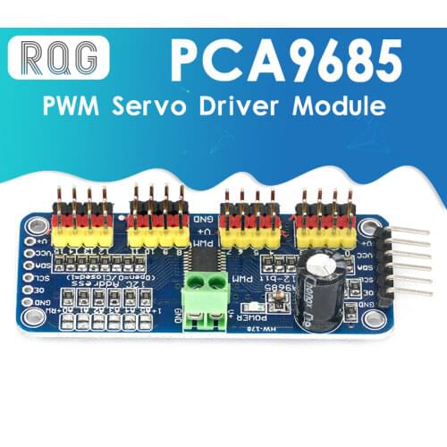 16 Channel 12-bit PWM/Servo Driver-I2C interface PCA9685 module Raspberry pi shield module servo shield