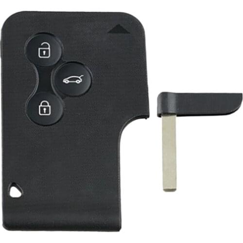 For Renault Megane 3-Button Car Key for Renault Megane Key