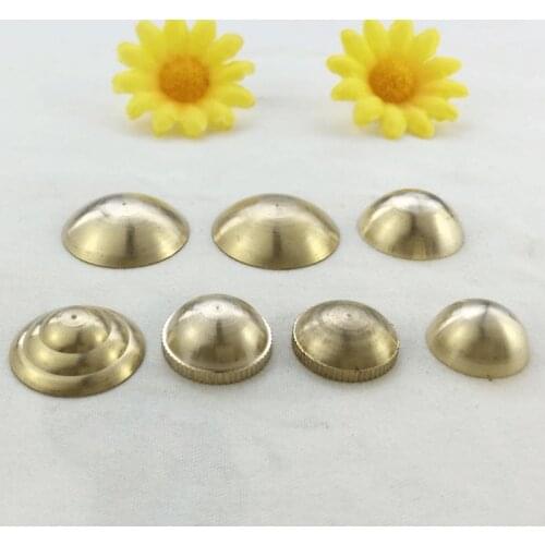 5pcs table lamp accessories lighting copper pieces round nut crystal lamp chandelier DIY