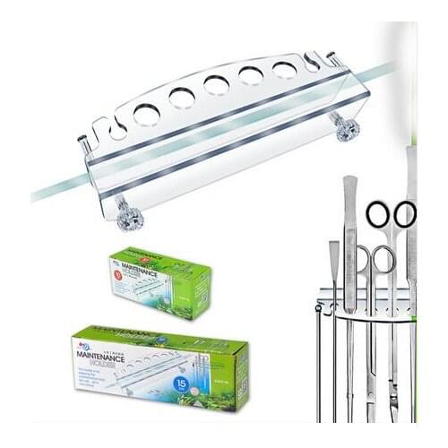 Aquarium Plant Tools Storage Rack Holder For Tweezer Scissor Tool Fish Tank Water Grass Cleaning Tool Holder