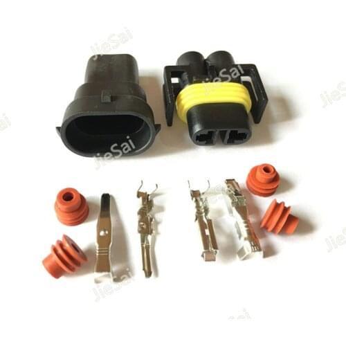 Automotive Connector 2 Pin Female Male 880 Socket Connector Fog Lamp Light H11 H8 H9 Lamp Socket 12124819