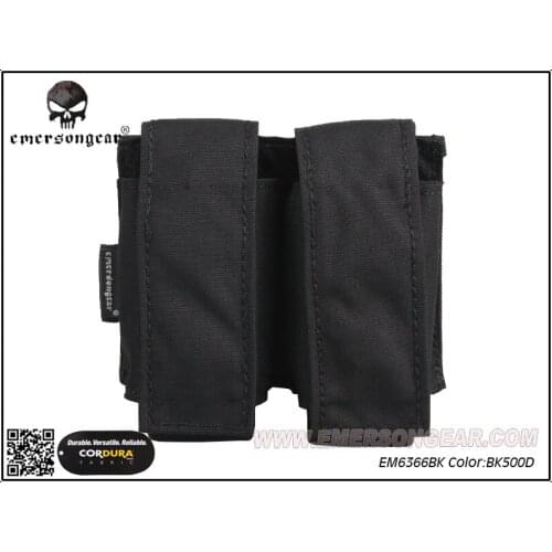 Emersongear LBT Style 40mm Double Magazine Pouch Combat Molle MAG Pouch EM6366 Black