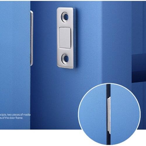 2 Pieces/Set Magnetic Magnet Door Suction Hidden Cabinet Door Closer With Screw Fixing Wall Cabinet Cabinet Furniture Hardware