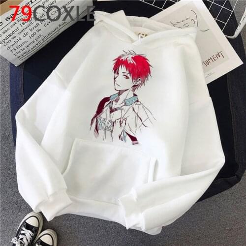 Kuroko No Basket hoodies male plus size printed anime streetwear men clothing 2021