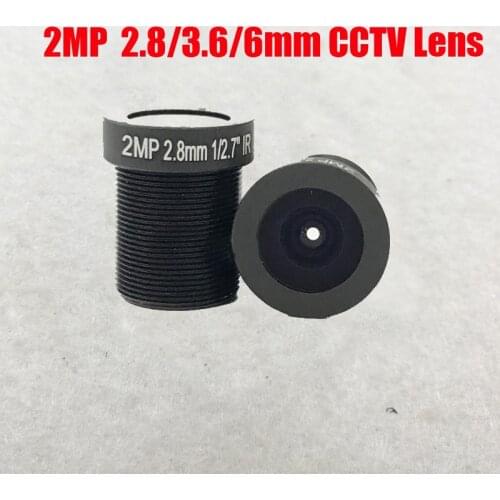 1080p 2mp CCTV Lens 3.6mm 6mm 8mm For Camera Board M12 Mount Fixed Focus Ip Cam