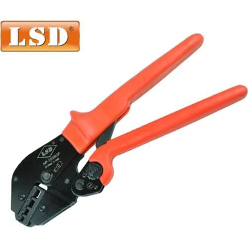 Terminal crimping plier for cable ferrules,cord end crimping tool 10-35mm2 8-2AWG AP-1035GF carbon steel plier