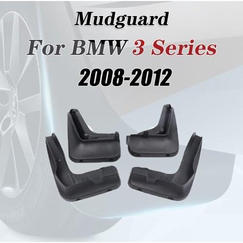Front Rear Mud Flaps For BMW E91 Touring BMW 3 Series E90 Sedan Saloon 2012-2008 Mudguards Mud Flap Splash Guards 2009 2010
