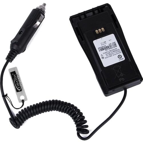 Car Radio Battery Eliminator + Adaptor for MOTOROLA walkie talkie GP3188 GP3688 CP040 EP450 Radio Walkie Talkie Accessories