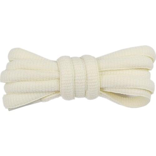 Coolstring 8.5MM Blue White Simplity Solid Color Oval Shape Shoelaces Good Water Absorption Not Fading Swimsuit Cords #4301-4306