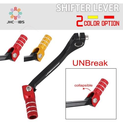 Motorcycle Folding CNC Aluminum Shifter Shift Pedal Lever For SUZUKI RMZ250 2008-2017 2018 2019 Dirt Bike Pit Bikes