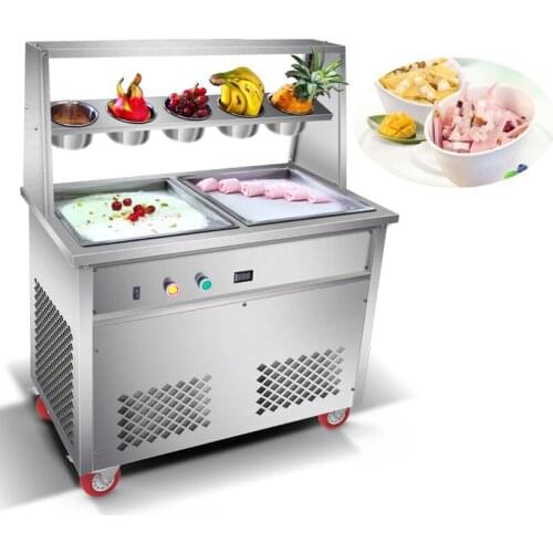 Fried yogurt machine fried ice machine commercial fried ice cream fried milk ice cream machine