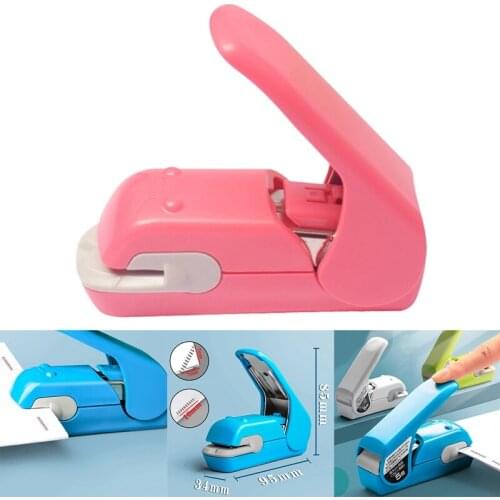 Staple Free Stapler Time Saving Effortless Needle Free Handhled Stapler Mini Portable