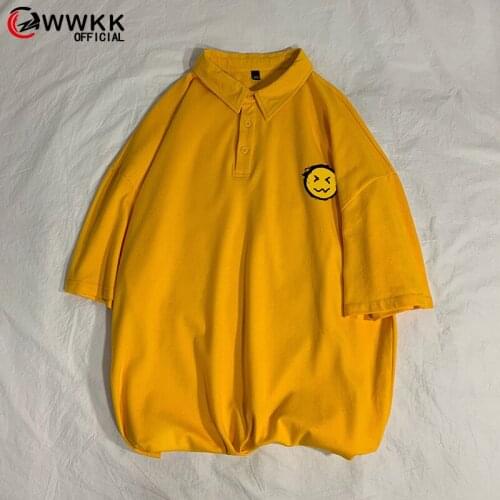 WWKK Brand Harajuku Men Summer Short Sleeve T shirts Hip Hop Streetwear Men Casual t-shirt 2021 Oversized Man Tops