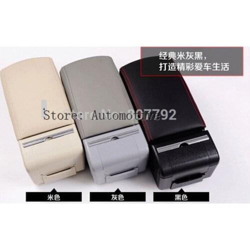 1 set Car Armrest Center Console Storage Box auto accessories for KIA 2011 2012 2013 2014 Rio K2 7 Generation