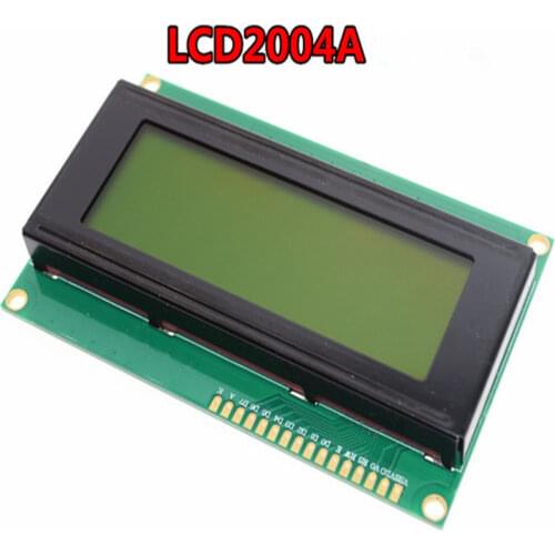 100pcs LCD Module Display Monitor LCD2004 2004 20*4 20X4 5V Character Yellow Backlight Screen for IIC 3D printer