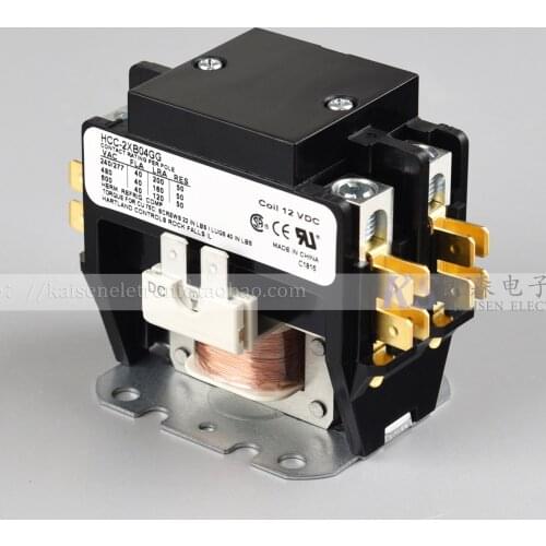 12VDC24VDC HCC-2XB04 HCC-2XC04 40A ULCSA Charging Pile Pole AC Contactor