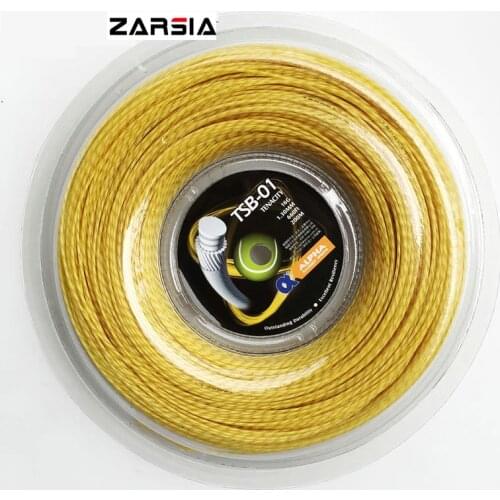 Free Shipping 200M/reel Tennis Racket String TSB-01 Tenacity Durability Crimp Racquet String1.3mm/16G