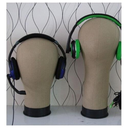 Free Shipping!! New Style High Quality Fabric Mannequin Head Child Head Manikin For Display Hat Earphone