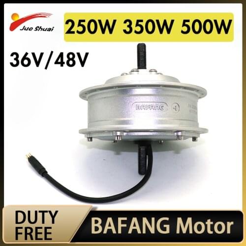 Duty Free BAFANG Motor Electric Bicycle Conversion Kit 36V 48V Brushless Gear Hub Motor 8FUN 250W 350W 500W Front Wheel 26"700C
