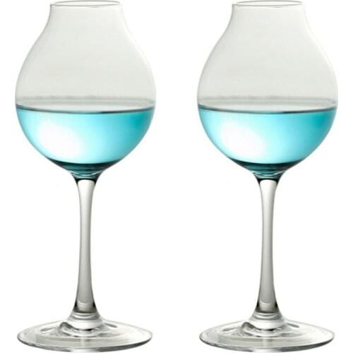 2pcs Goblet Wine Glass Cup Kitchen Utensils Water Grap Champagne Glasses Bordeaux For Wedding Party Birthday Gift Lead-Free