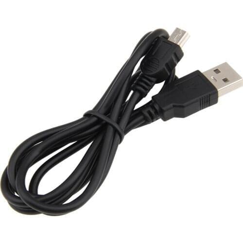 Black 0.8M USB 2.0 A Male To Mini USB 5 Pin B Data Charging Cable Cord Lead For Camera MP3/MP4 Mobile Phone 600pcs/lot
