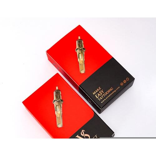EZ V Select Cartridge Tattoo Needle #10 (0.30 MM) Curved Magnum Elastic Membrane for Rotary Tattoo Machine 20 PCS/Box