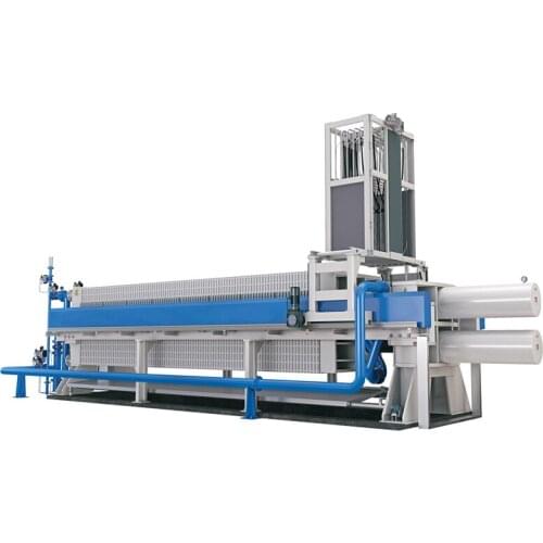 Filtering machine for waste water treatment plate frame filter press sludge dehydrator for waste water treatment